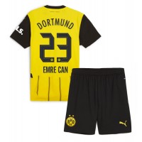 Camiseta Borussia Dortmund Emre Can #23 Primera Equipación Replica 2024-25 para niños mangas cortas (+ Pantalones cortos)